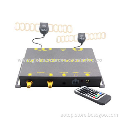 Unique Car Digital DVB-T TV Box for Europe, Supports 250km, Full HD 1,080P, USB Record, PVR Function